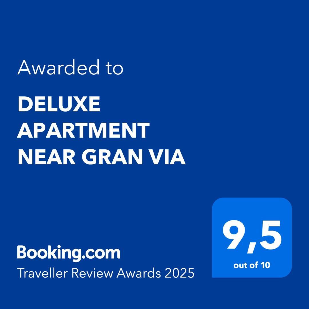 Deluxe Apartment Near Gran Via Madrid Dış mekan fotoğraf